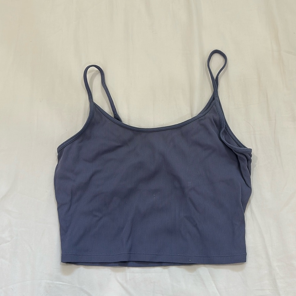 REVERSIBLE CROPPED CUT OUT TANK TOP